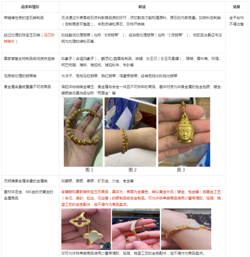 抖音调整【珠宝文玩】行业准禁售商品细则，来看详情