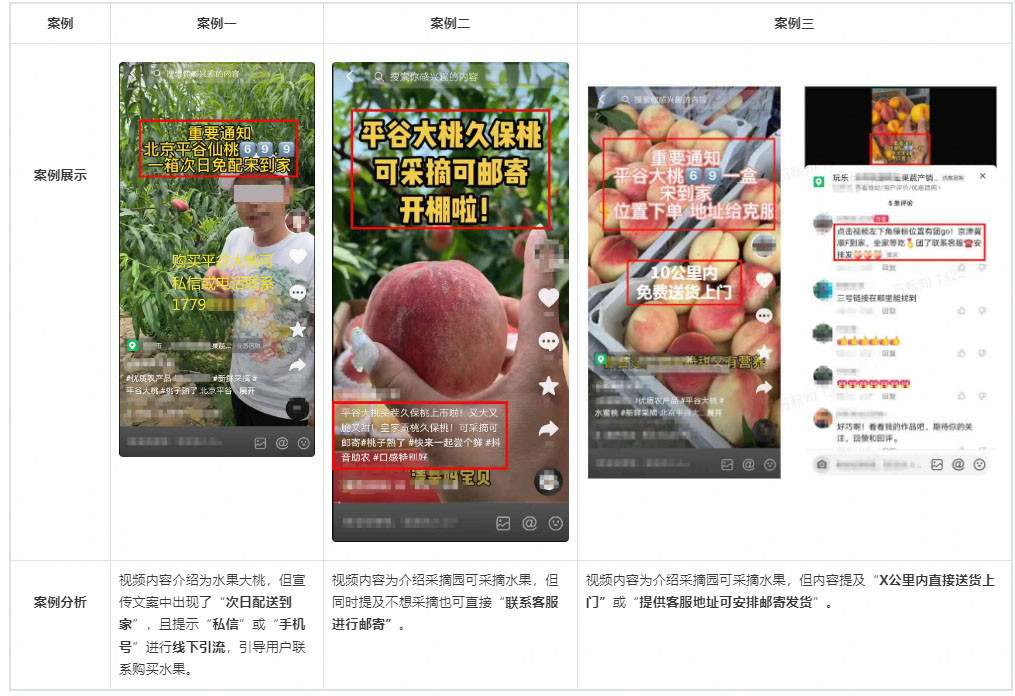 抖音小店水果采摘合规经营规范