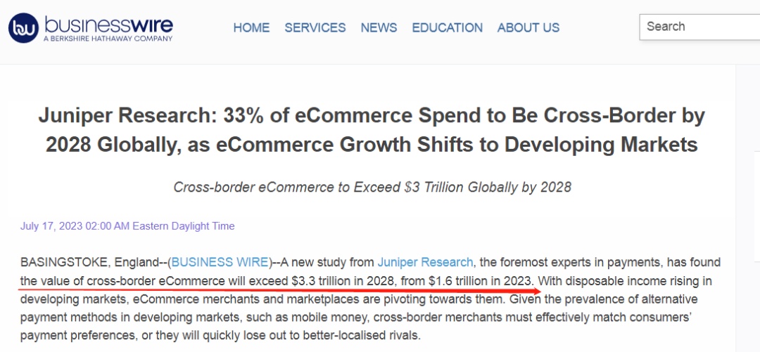 跨境电商市场释放积极信号,机遇与挑战并存 跨境电商市场释放积极信号,机遇与挑战并存