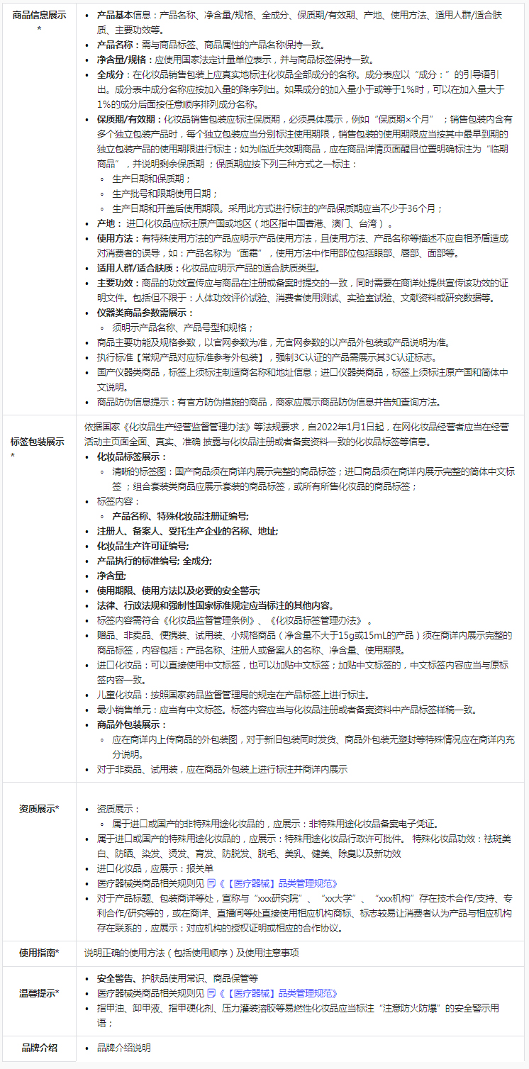 抖音发布关于【美妆】行业管理规范通知