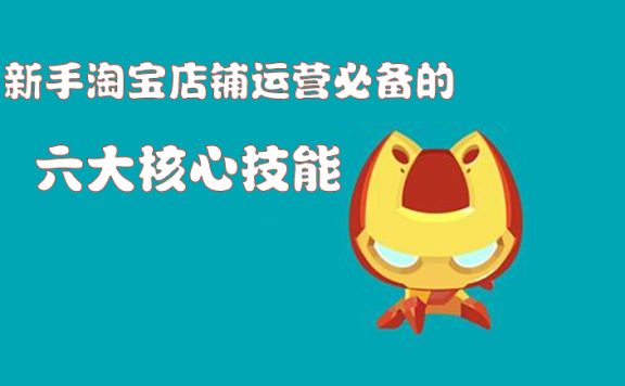 新手淘宝店铺运营必备的六大核心技能