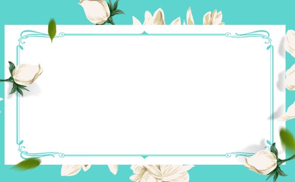 清新花朵淘宝店铺背景图片素材