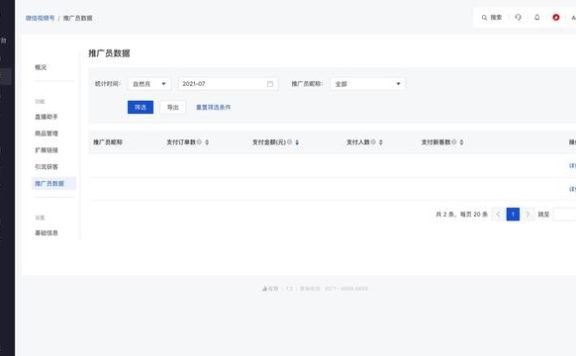 视频号运营必备：推广员跟单数据统计